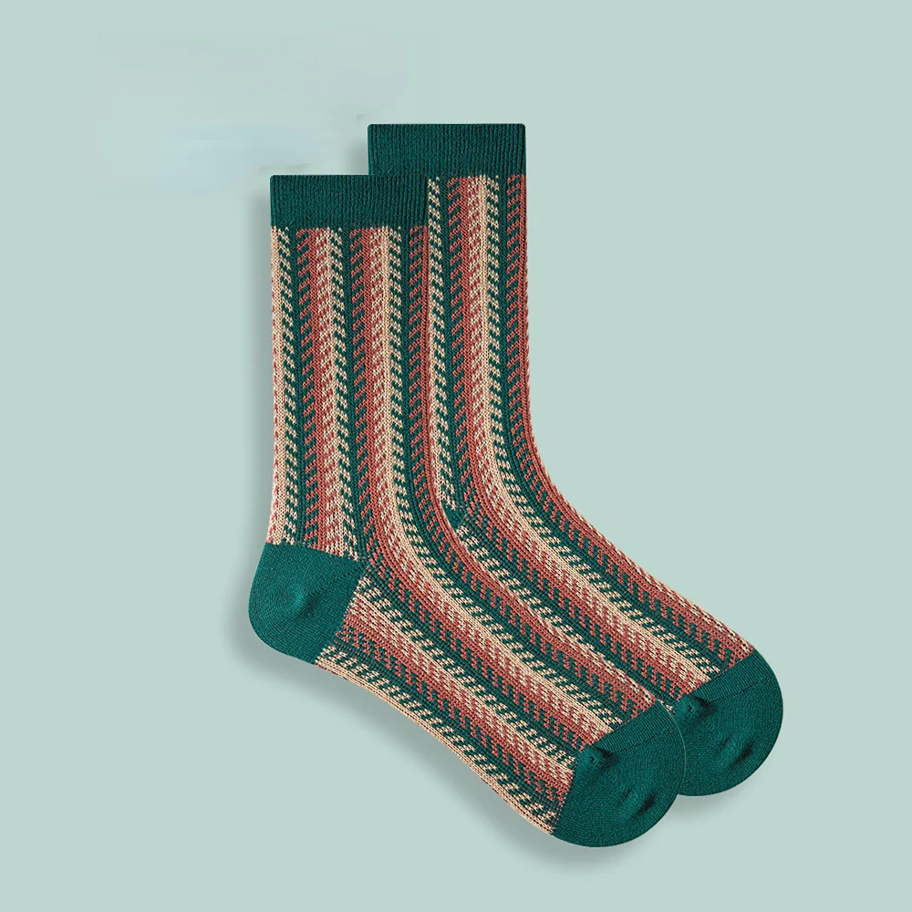 Retro Ethnic Style Sport Mid-Calf Length Sock - Image 4