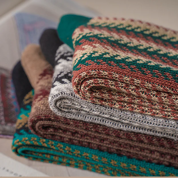 Retro Ethnic Style Sport Mid-Calf Length Sock - Image 6