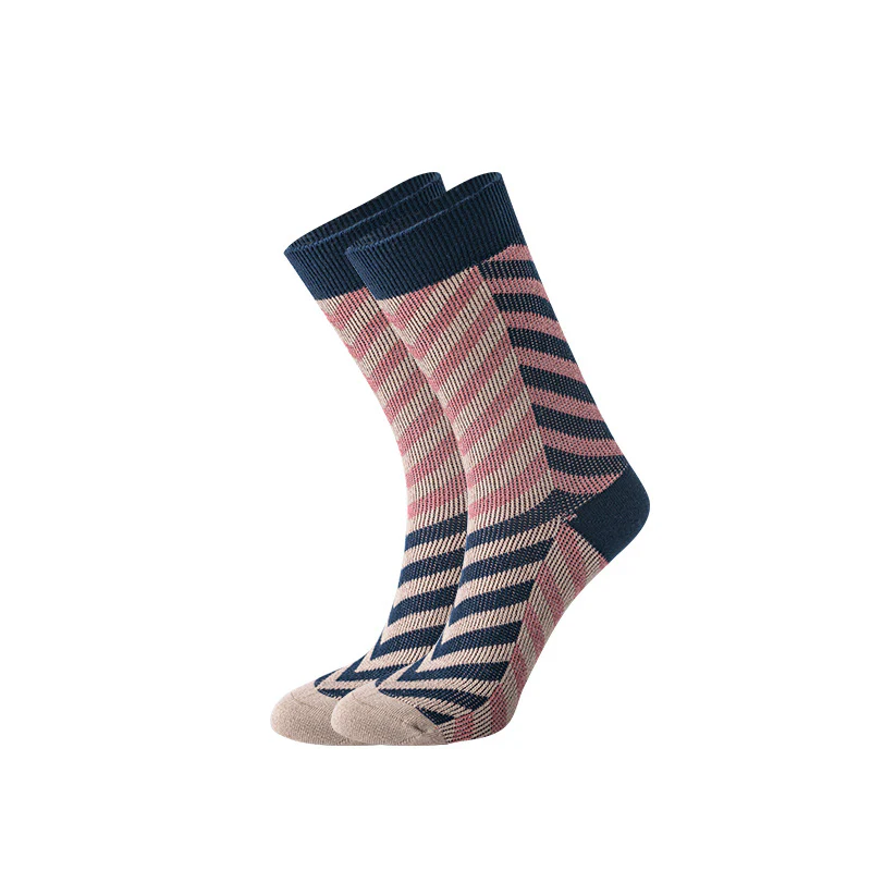 Tube Socks Men's Retro Striped Socks - Image 4