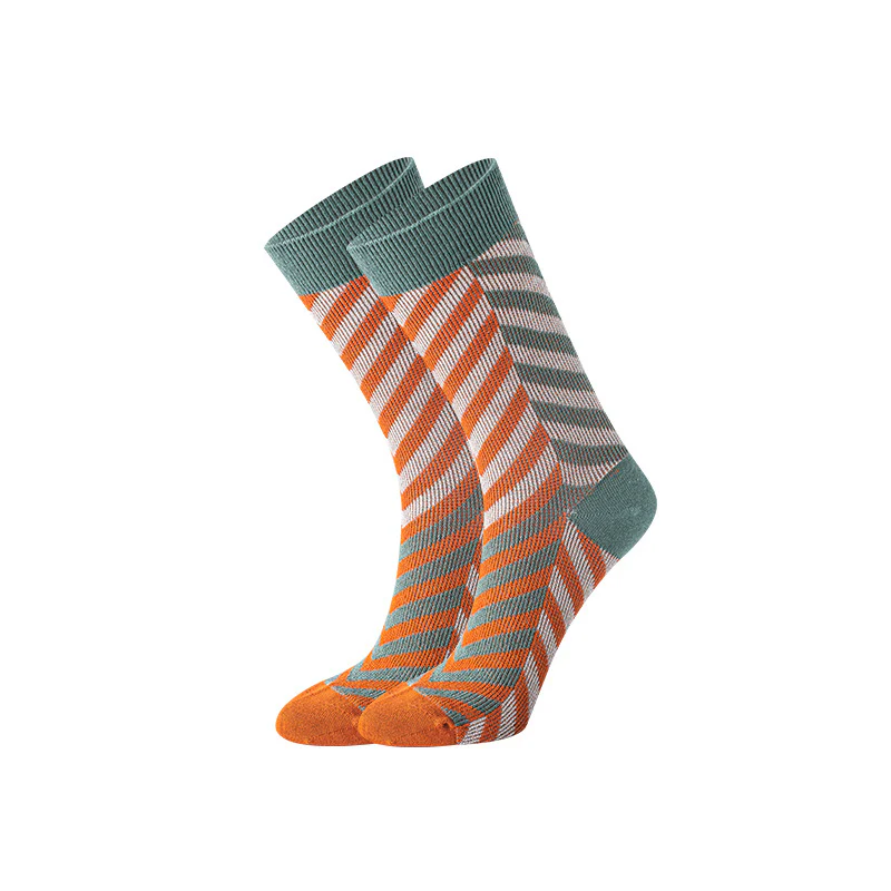 Tube Socks Men's Retro Striped Socks - Image 5