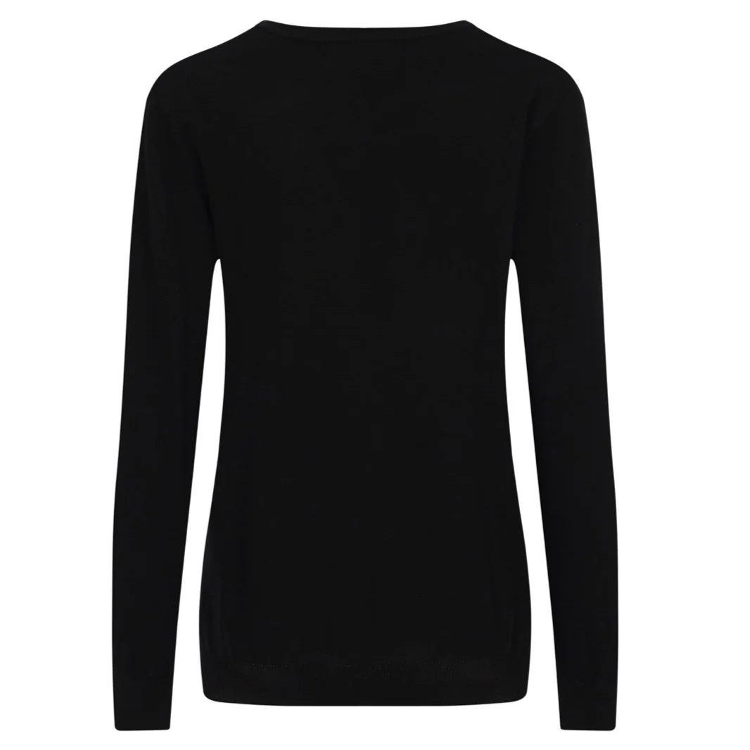 Women’s Black Lightning Bolt Sweater – Retro 60s MOD Style Knit - Image 7