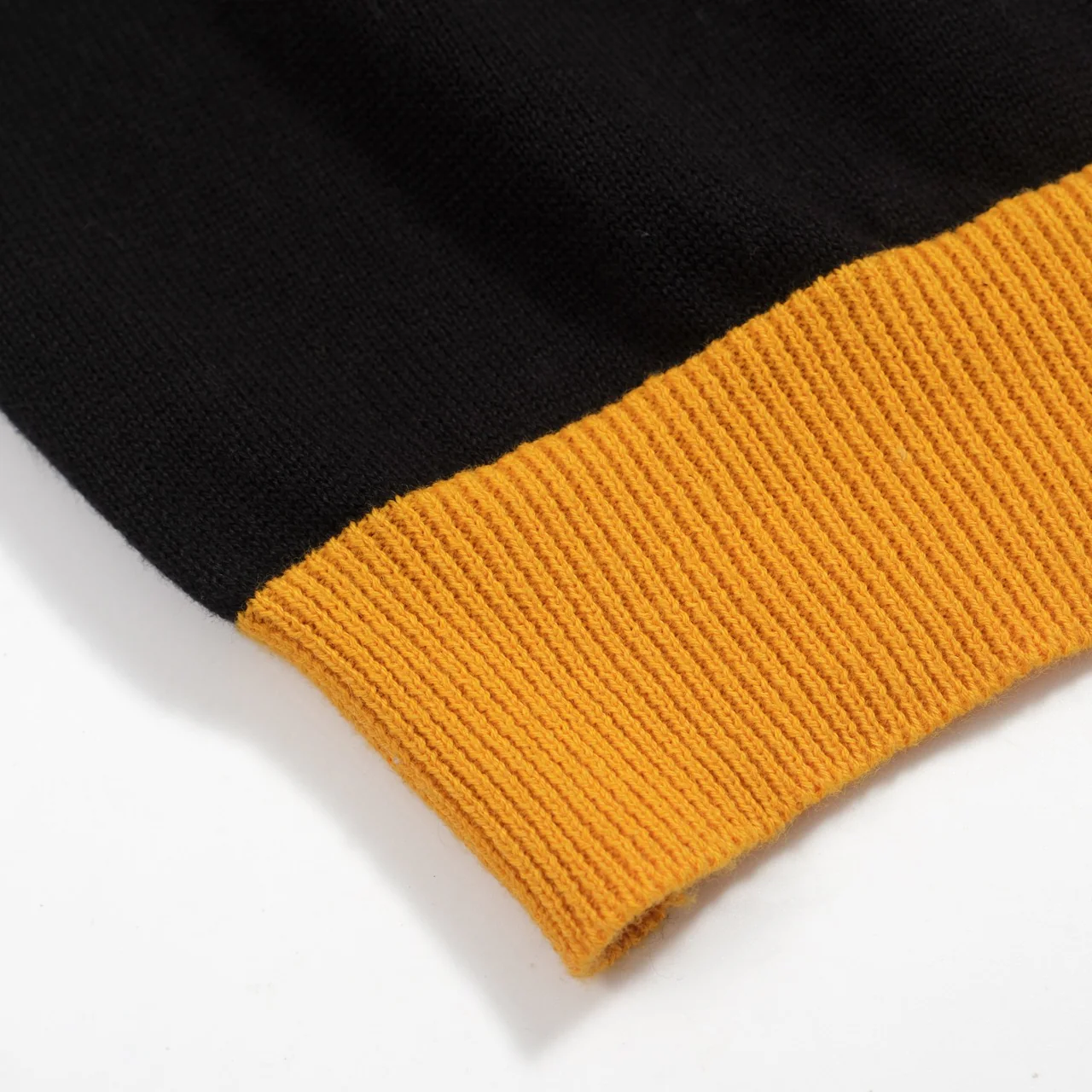 Women's Black Knitted T-shirt With Sun - Image 7