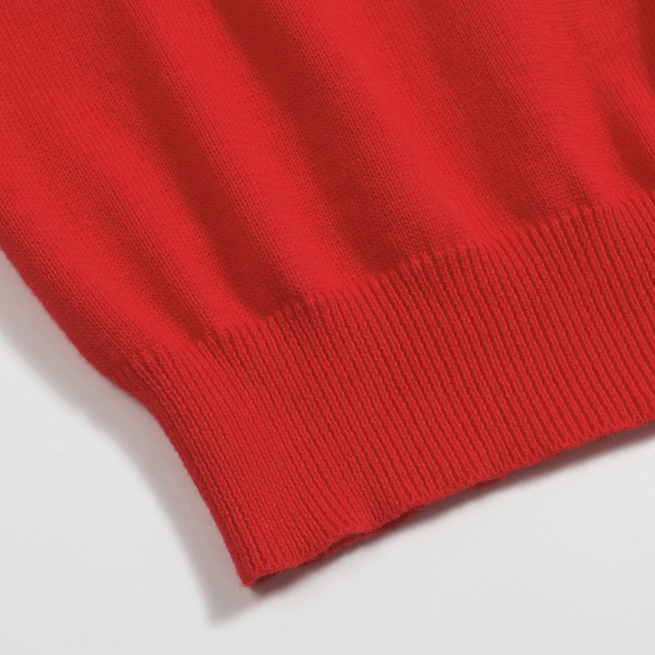 Women's red vintage striped jacquard knitwear - Image 7