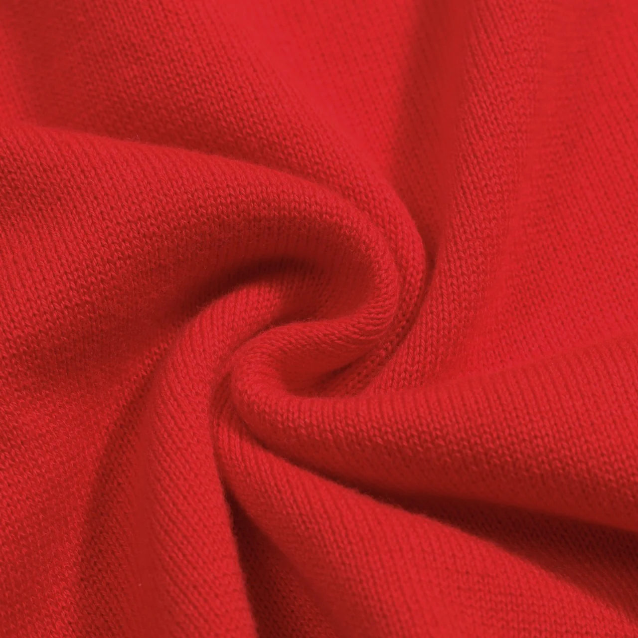 Women's red vintage striped jacquard knitwear - Image 8